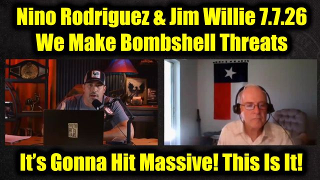 David Nino Rodriguez & Jim Willie Urgent Warning 7.7.26 - We Make Bombshell Threats