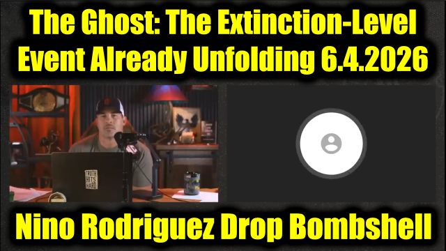 David Nino Rodriguez & The Ghost Drop Bombshell 6.4.26 - The Extinction-Level Event Already Unfolding