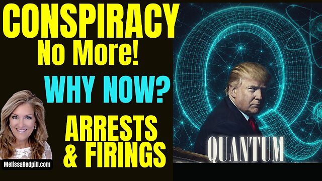 Live: Melissa Redpill: Q Conspiracy No More - Arrests! Firings! We on Go! Tues 6PM 6-23-26 PM