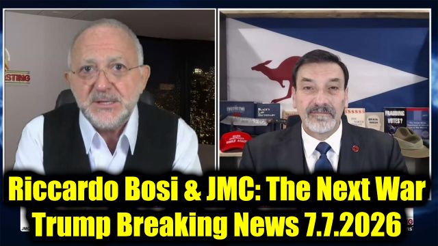 Riccardo Bosi & JMC: Trump Breaking News 7.7.26 - The Next War & The Dawn of the Golden Age