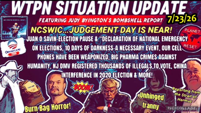 Judy Byington, Juan O Savin & Charlie Ward Shocking Intel 7.23.26 - Election Pause, Judgement Day is Near