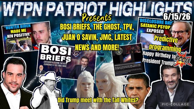 Judy Byington, Riccardo Bosi & Juan O Savin, Nino, The Ghost 6.15.26 - The White Hats Are In Full Control