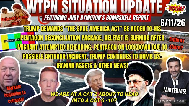Judy Byington, Riccardo Bosi, JMC & Charlie Ward 6.12.26 - Trump Demands "The Save America Act" be Added