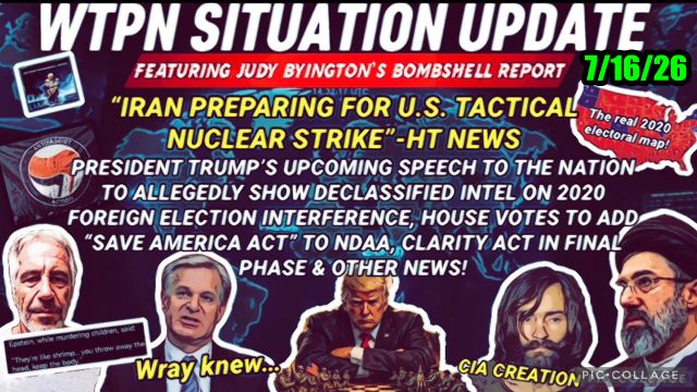 Judy Byington, Gene Decode & Trump Gets Nightmare News 7.16.26 - Emergency Lockdowns, Ten Days of Communication Darkness