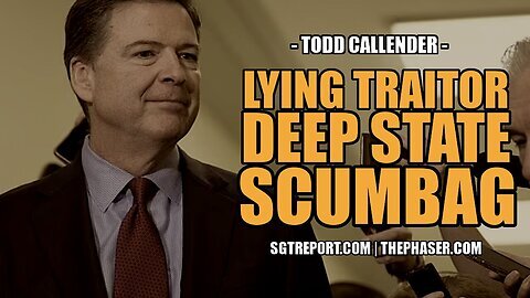 Todd Callender: Lying Traitor Deep State Scumbag and More