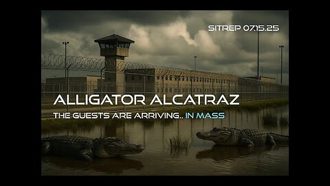 Monkey Werx - Alligator Alcatraz - The Guests are Arriving, In Mass. SITREP 07.15.2025