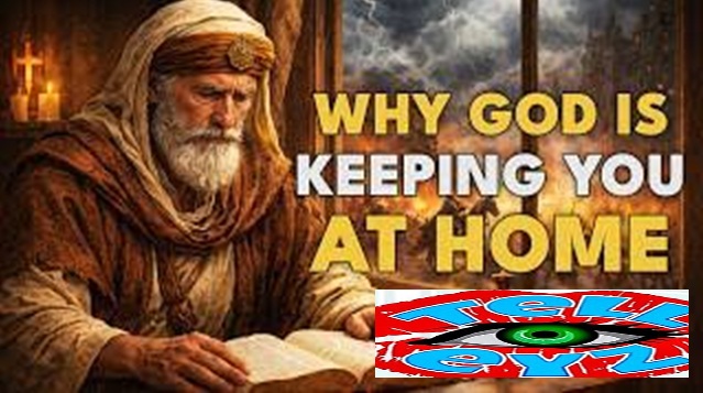WHY GOD  !!!! IS KEEPING YOU HOME  !!!!
