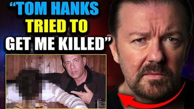 RICKY GERVAIS  !!!!  TOM HANKS PUT HIT ON ME  !!!!  